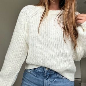 Womens Double Zero Cropped Sweater, size Medium NWOT